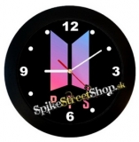 BTS - BANGTAN BOYS - Gradient Logo - nástenné hodiny