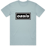 OASIS - Decca Logo - modré pánske tričko
