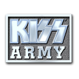 KISS - Army Block - kovový odznak