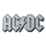 AC/DC - Metal Logo - kovový odznak