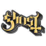 GHOST - Logo - kovový odznak