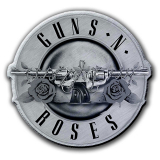 GUNS N ROSES - Bullet Logo - kovový odznak