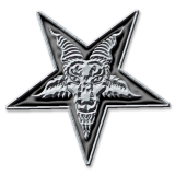 GENERIC - Pentagram - kovový odznak