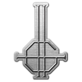 GHOST - Grucifix - kovový odznak