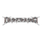 MEGADETH - Chrome Logo - kovový odznak