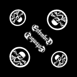 ENTOMBED - Skull Logo - čierna bandana šatka
