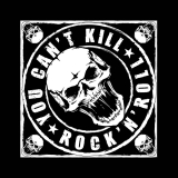 GENERIC - You Can't Kill Rock N' Roll - čierna bandana šatka