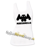MARSHMELLO - Logo DJ - Ladies Vest Top - biele