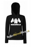 MARSHMELLO - Logo DJ - čierna dámska mikina