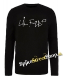 LIL PEEP - Logo - čierne pánske tričko s dlhými rukávmi