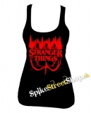 STRANGER THINGS - Logo Flip - Ladies Vest Top