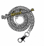 Nohavicová reťaz BIKER SNAPHOOK KEYRING CHAIN 60