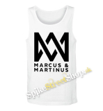 MARCUS & MARTINUS - Logo - Mens Vest Tank Top - biele