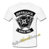 METALLICA - Since 1981 - biele pánske tričko