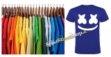 MARSHMELLO - B&W Smile - farebné detské tričko
