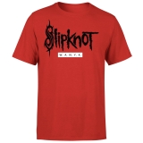 SLIPKNOT - W.A.N.Y.K. Logo 2020 - červené pánske tričko