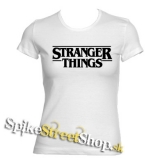 STRANGER THINGS - Logo - biele dámske tričko