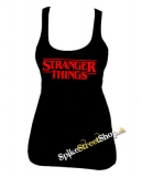 STRANGER THINGS - Logo - Ladies Vest Top