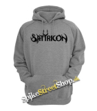 SATYRICON - Logo - sivá detská mikina