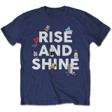 BT21 - Rise And Shine - modré pánske tričko