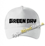 GREEN DAY - Logo - biela šiltovka (-30%=AKCIA)
