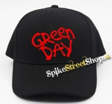 GREEN DAY - Red Logo 2020 - čierna šiltovka (-30%=AKCIA)