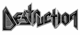 DESTRUCTION - Logo - kovový odznak