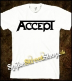 ACCEPT - Logo - biele detské tričko