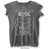 AC/DC - Cannon Swig - sivé dámske tričko