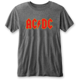 AC/DC - Logo - sivé pánske tričko