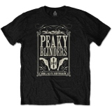 PEAKY BLINDERS - Soundtrack - čierne pánske tričko