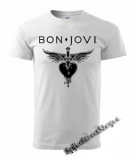 BON JOVI - Heart - biele detské tričko