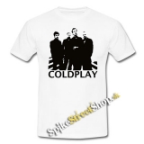 COLDPLAY - Logo & Band - biele detské tričko