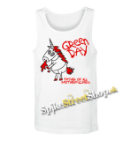 GREEN DAY - Father Of All Motherfuckers - Mens Vest Tank Top - biele