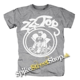 ZZ TOP - Man - sivé detské tričko
