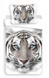 Posteľné obliečky detské z kolekcie ANIMALS - White Tiger
