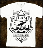 IN FLAMES - Siren Charms - biele detské tričko