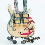 Gitara CARLOS SANTANA - DOUBLE NECK DRAGON SIGNATURE - Mini Guitar USA