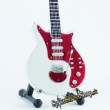 Gitara QUEEN - BRIAN MAY SPECIAL WHITE - Mini Guitar USA