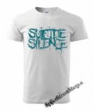 SUICIDE SILENCE - Turquoise Logo - biele detské tričko