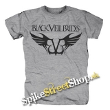 BLACK VEIL BRIDES - Wings Logo - sivé detské tričko