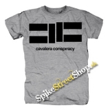 CAVALERA CONSPIRACY - Logo - sivé detské tričko