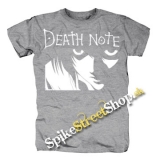 DEATH NOTE - Logo And Portrait - sivé detské tričko