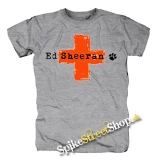 ED SHEERAN + - sivé detské tričko