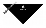 BASTILLE - Logo - čierna bavlnená šatka na tvár