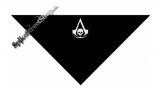 ASSASSINS CREED - Flag - čierna bavlnená šatka na tvár
