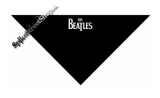 BEATLES - Logo Vintage - čierna bavlnená šatka na tvár