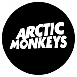 Podložka pod myš ARCTIC MONKEYS - Logo - okrúhla