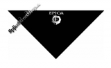 EPICA - Crest - čierna bavlnená šatka na tvár