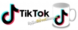 Hrnček TIK TOK - Logo On White Background